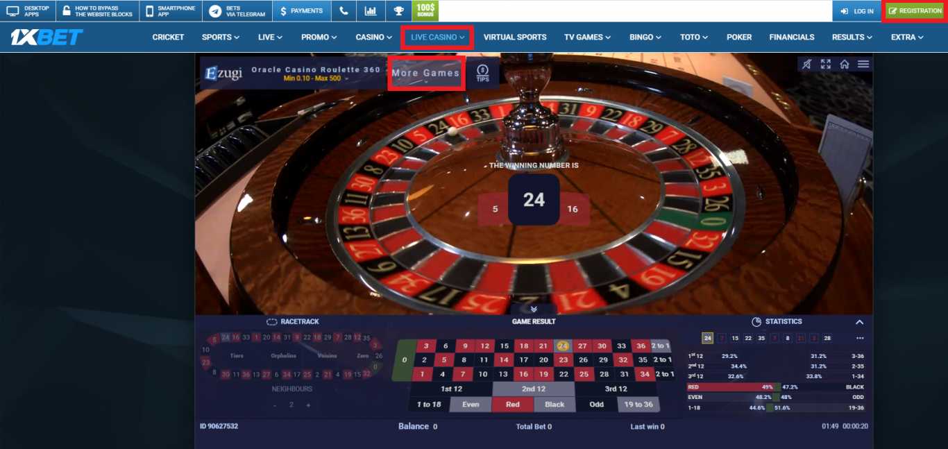 Discover 1xBet Online Casino